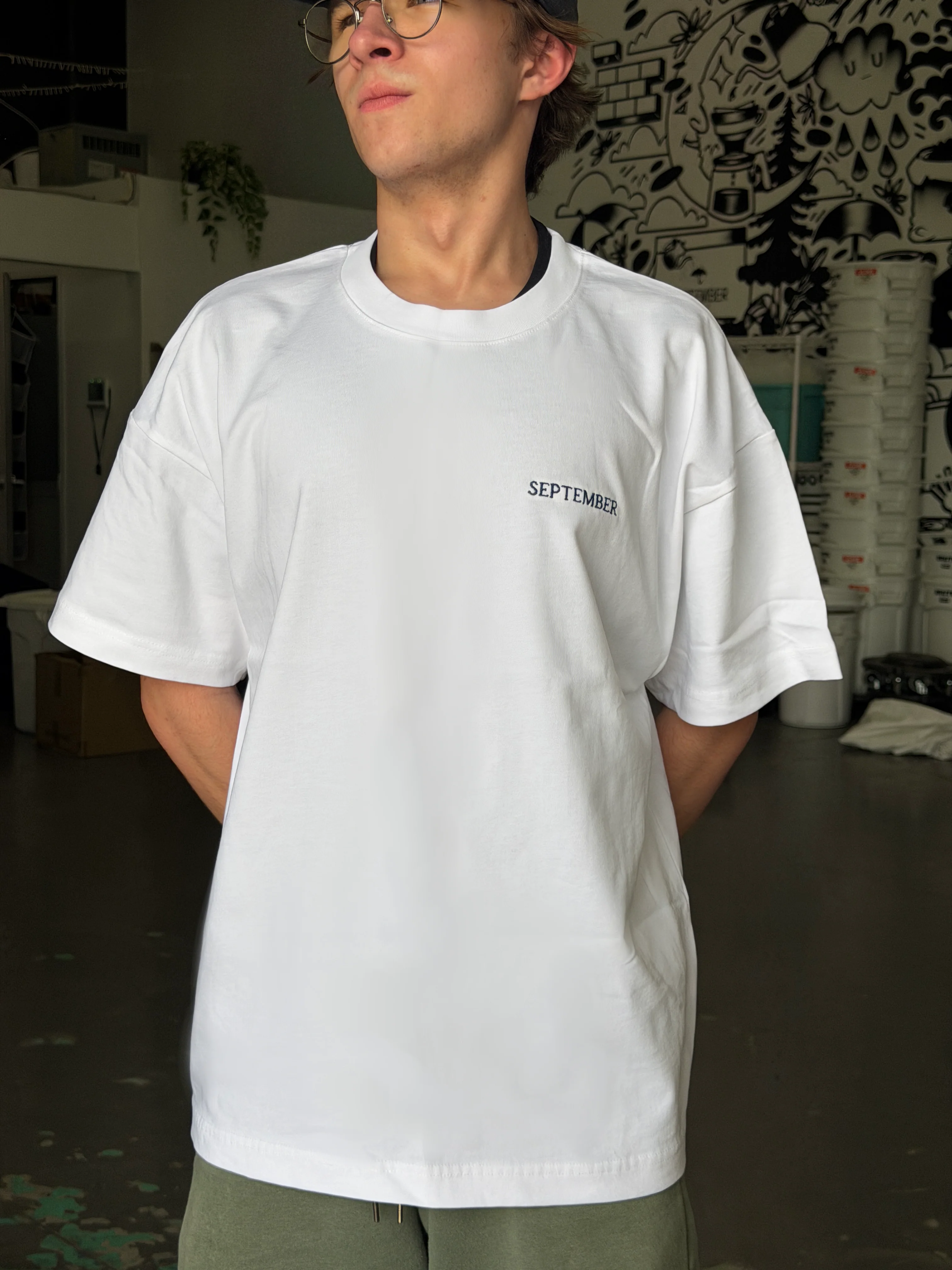 Embroidered Heavy Tee - Image 3